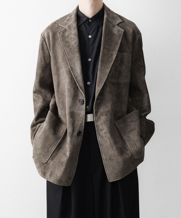 ssstein(シュタイン)のGOAT SUEDE BLAZER - OLIVEの公式通販サイトsession福岡セレクトショップ