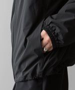 画像をギャラリービューアに読み込む, ssstein(シュタイン)の24AWコレクション WINDBREAKER STAND COLLAR JACKET - BLACK 公式通販サイトsession福岡セレクトショップ
