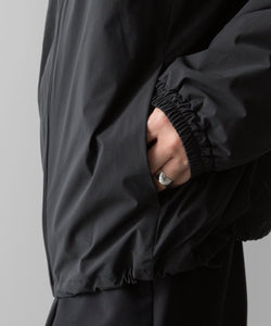 ssstein(シュタイン)の24AWコレクション WINDBREAKER STAND COLLAR JACKET - BLACK 公式通販サイトsession福岡セレクトショップ