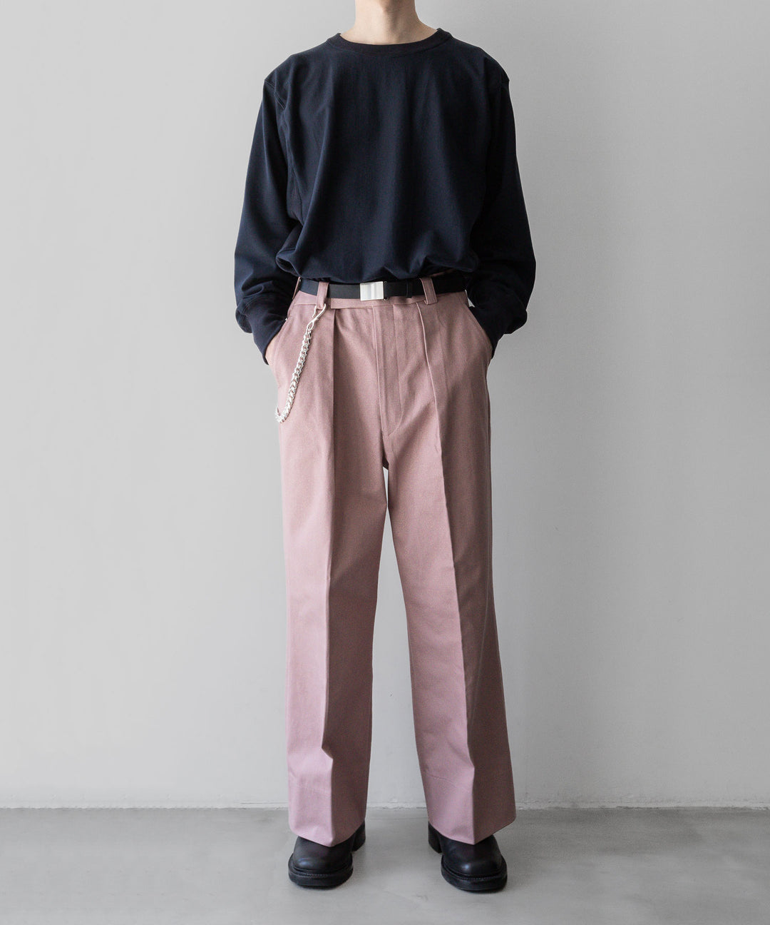 【INTÉRIM】インテリムのREVERSE WAVE L/S HIGH GAGE SWEAT SHIRT - D.NAVY公式通販サイトsession福岡セレクトショップ