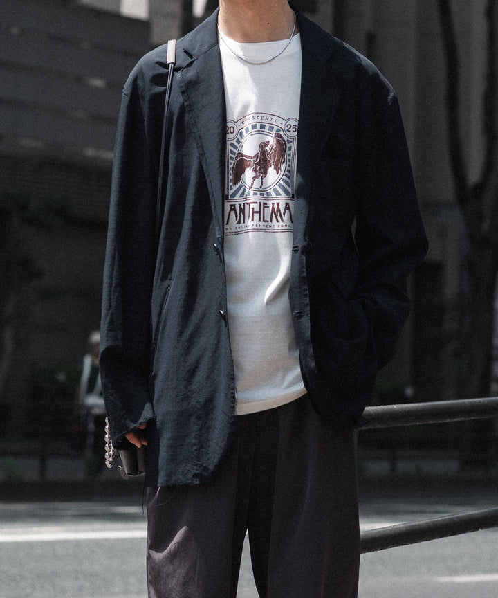 【ANTHEM A】ANTHEM A BAND T-SHIRT - OFF WHITE