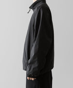 画像をギャラリービューアに読み込む, ssstein(シュタイン)の24AWコレクション WINDBREAKER STAND COLLAR JACKET - BLACK 公式通販サイトsession福岡セレクトショップ
