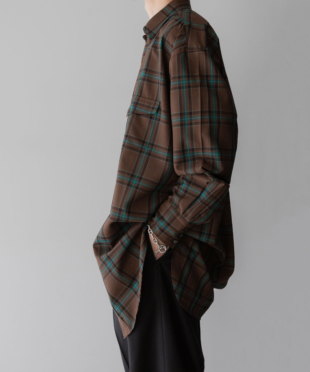 【INTÉRIM】インテリムの服 HYPER BIG WATER REPELLENT CHECK LONG HORN WESTERN SHIRT - COCOA CHECK 公式通販サイトsession福岡セレクトショップ