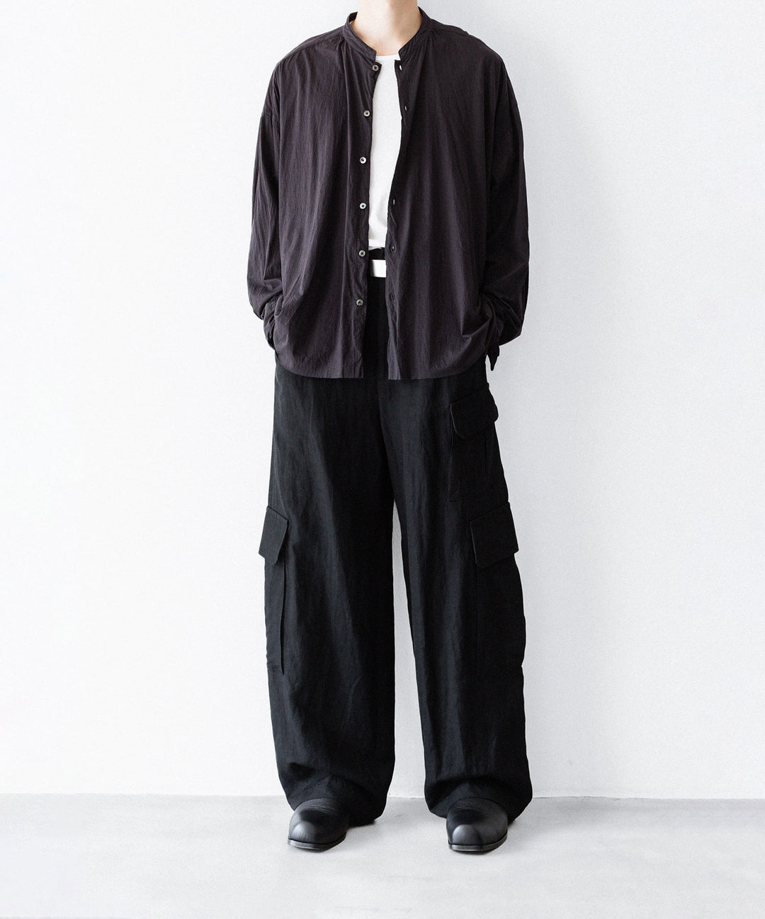 KANEMASA PHIL. カネマサフィルの46G ECLIPSE SHIRTのCHARCOAL公式通販サイトsession福岡セレクトショップ
