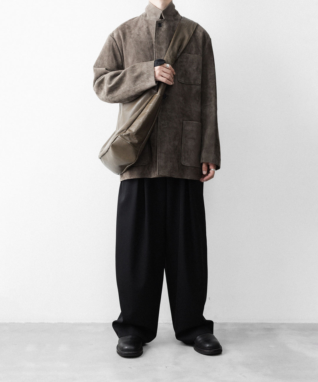 ssstein(シュタイン)のGOAT SUEDE BLAZER - OLIVEの公式通販サイトsession福岡セレクトショップ