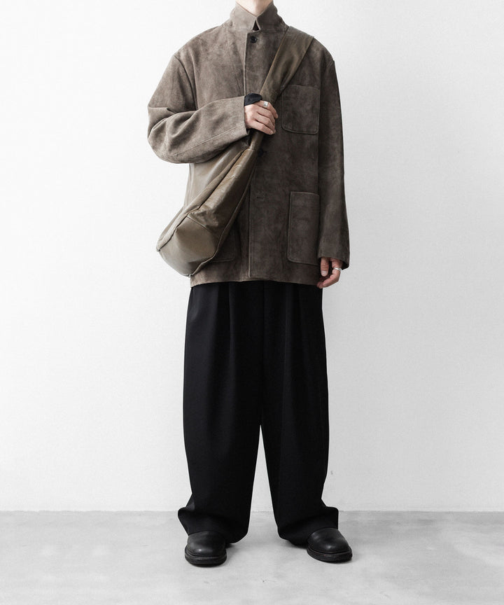 ssstein(シュタイン)のGOAT SUEDE BLAZER - OLIVEの公式通販サイトsession福岡セレクトショップ