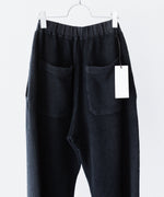 画像をギャラリービューアに読み込む, phebus フィーバス SULFUR DYE FLEECE PANTSのBLACK公式通販サイトsession福岡セレクトショップ

