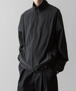 画像をギャラリービューアに読み込む, ssstein(シュタイン)の24AWコレクション WINDBREAKER STAND COLLAR JACKET - BLACK 公式通販サイトsession福岡セレクトショップ
