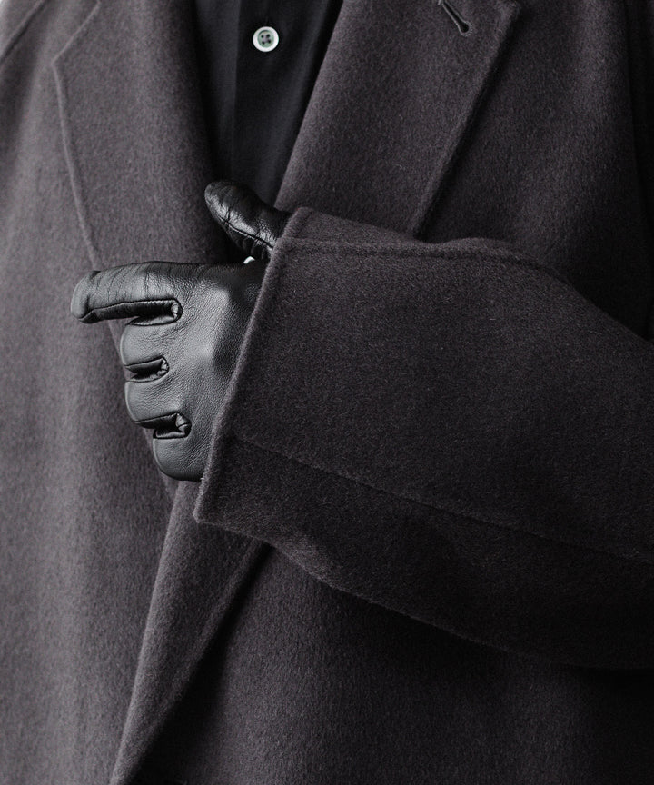 ssstein(シュタイン)のW/CA DOUBLE FACE NOTCH LAPEL COAT - GREY KHAKIの公式通販サイトsession福岡セレクトショップ