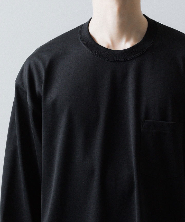 ssstein(シュタイン)のOVERSIZED LONG SLEEVE POCKET TEE - BLACKの公式通販サイトsession福岡セレクトショップ