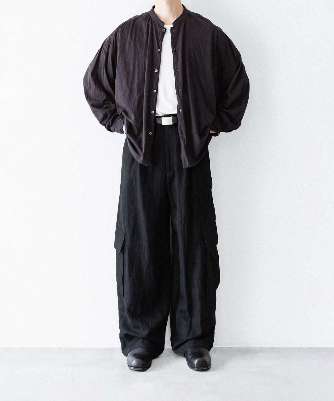 KANEMASA PHIL. カネマサフィルの46G ECLIPSE SHIRTのCHARCOAL公式通販サイトsession福岡セレクトショップ