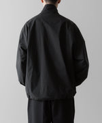 画像をギャラリービューアに読み込む, ssstein(シュタイン)の24AWコレクション WINDBREAKER STAND COLLAR JACKET - BLACK 公式通販サイトsession福岡セレクトショップ
