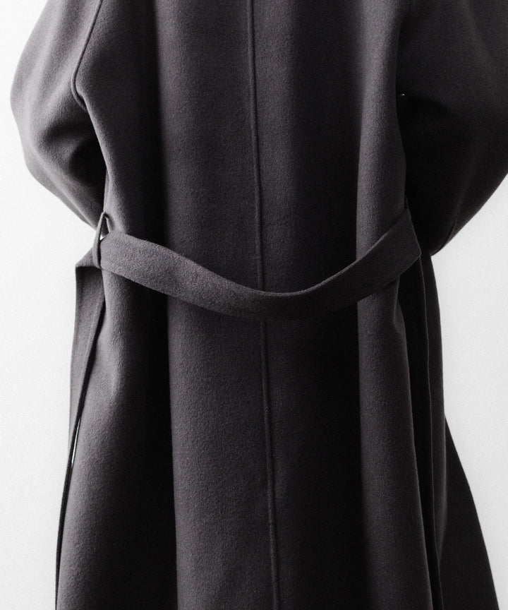 ssstein(シュタイン)のW/CA DOUBLE FACE NOTCH LAPEL COAT - GREY KHAKIの公式通販サイトsession福岡セレクトショップ