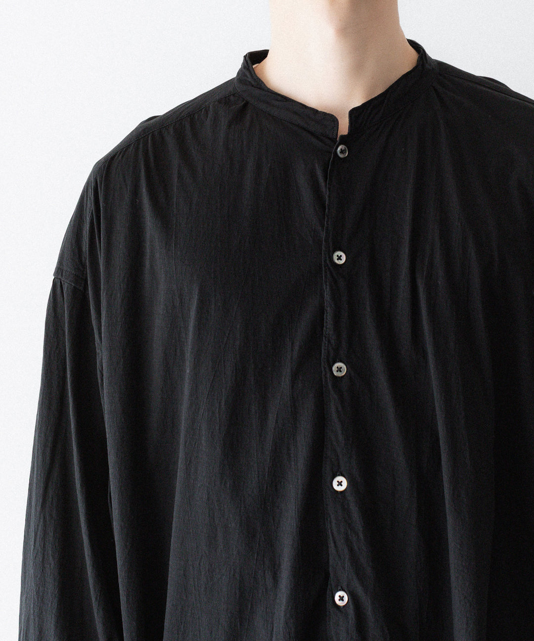 KANEMASA PHIL. カネマサフィルの46G ECLIPSE SHIRTのBLACK公式通販サイトsession福岡セレクトショップ