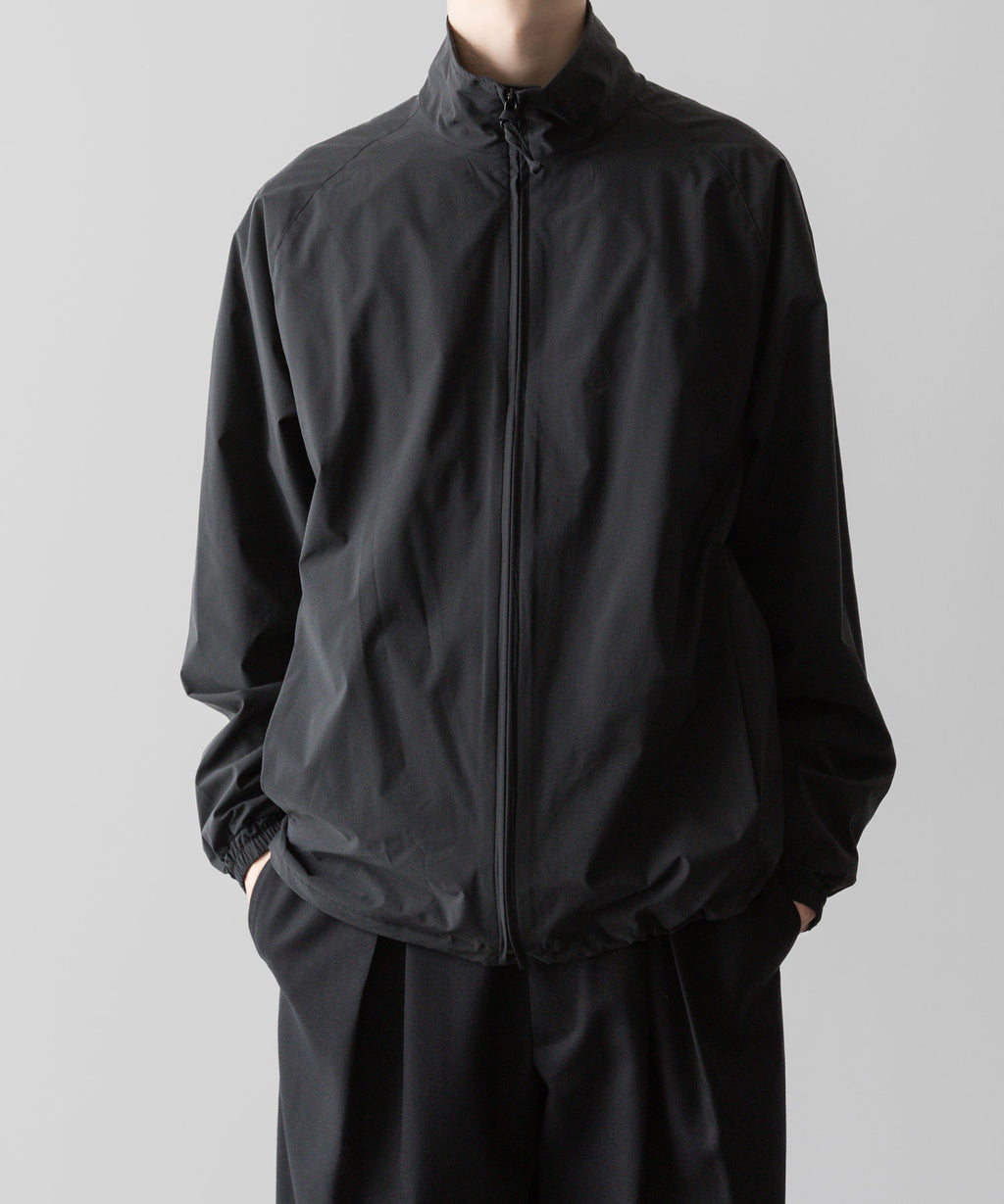 ssstein(シュタイン)の24AWコレクション WINDBREAKER STAND COLLAR JACKET - BLACK 公式通販サイトsession福岡セレクトショップ