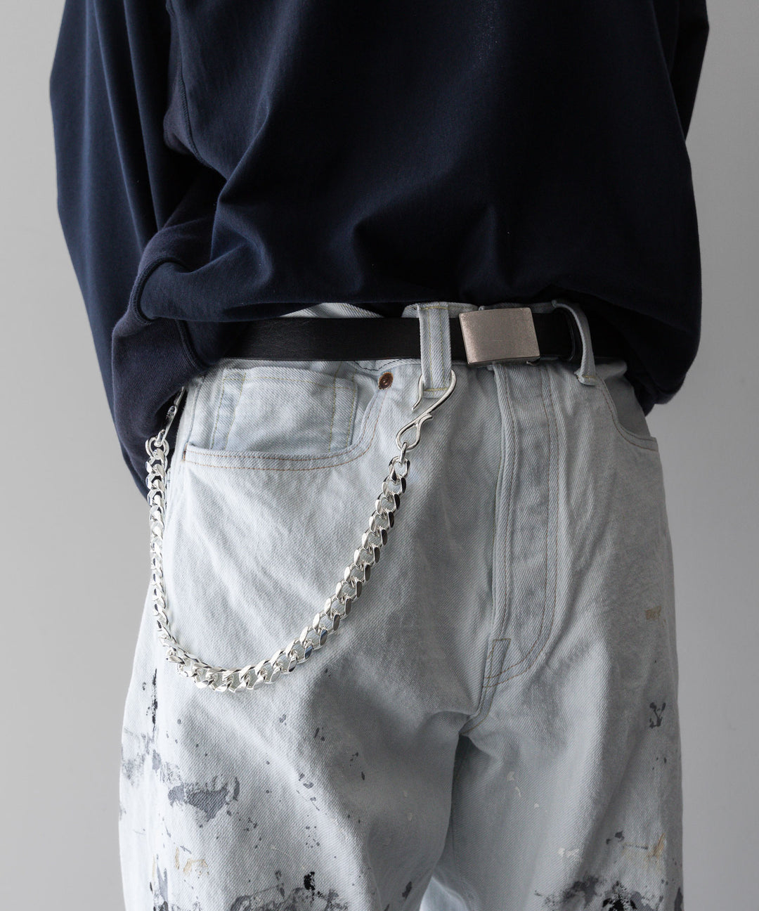 INTÉRIM - インテリムのBRASS WALLET CHAIN - SILVER公式通販サイトsession福岡セレクトショップ