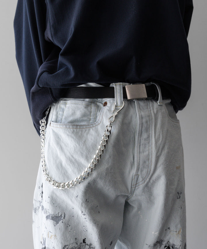 INTÉRIM - インテリムのBRASS WALLET CHAIN - SILVER公式通販サイトsession福岡セレクトショップ