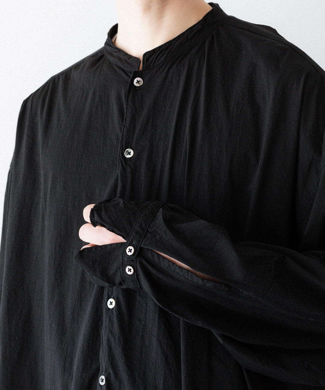 KANEMASA PHIL. カネマサフィルの46G ECLIPSE SHIRTのBLACK公式通販サイトsession福岡セレクトショップ
