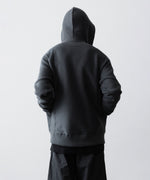 画像をギャラリービューアに読み込む, 【OPPOSE DUALITY】ZIP UP RIB HOODIE - BLACK
