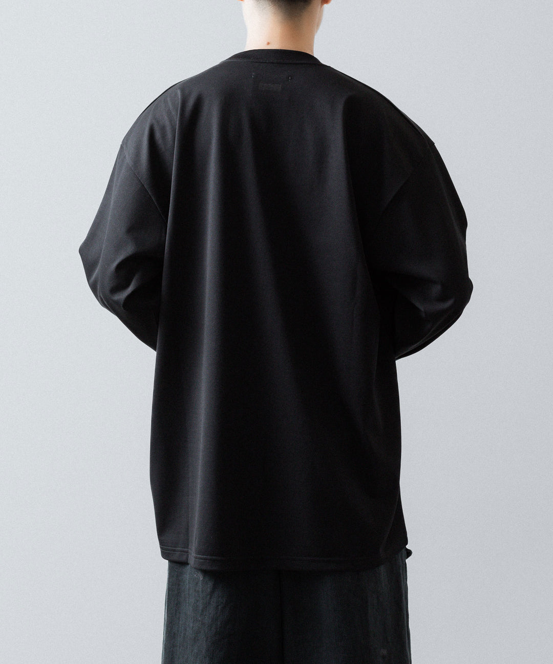 ssstein(シュタイン)のOVERSIZED LONG SLEEVE POCKET TEE - BLACKの公式通販サイトsession福岡セレクトショップ