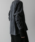 画像をギャラリービューアに読み込む, VEIN ヴェインのSUEDED CO JERSEY DISTRESSED VESSEL L/S TEE - X.BLACKの公式通販サイトsession福岡セレクトショップ
