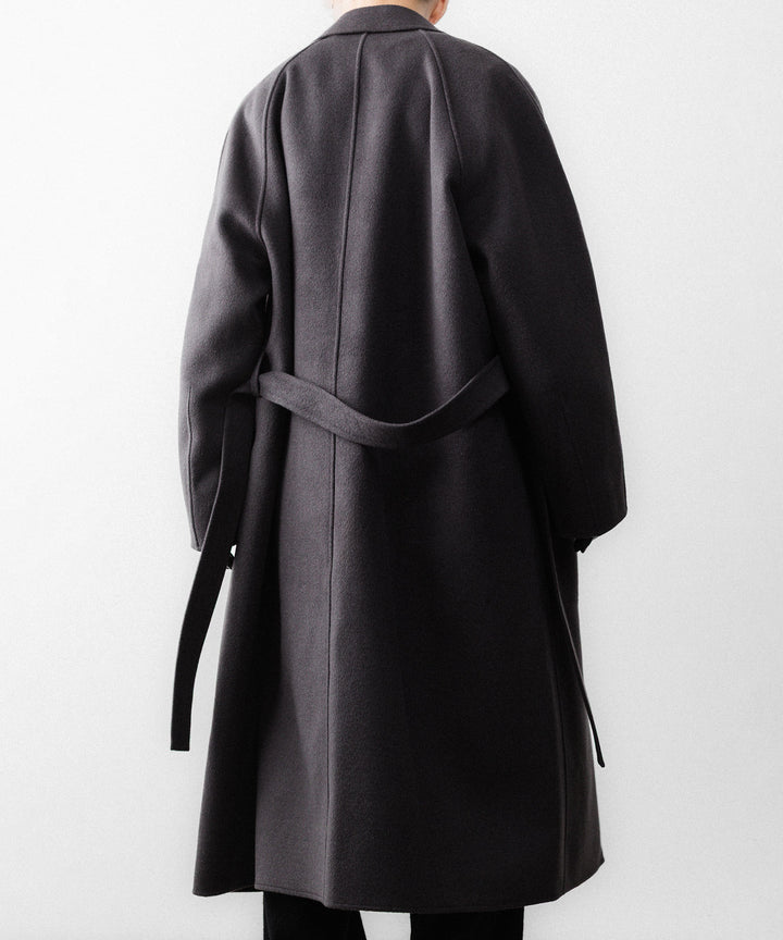 ssstein(シュタイン)のW/CA DOUBLE FACE NOTCH LAPEL COAT - GREY KHAKIの公式通販サイトsession福岡セレクトショップ