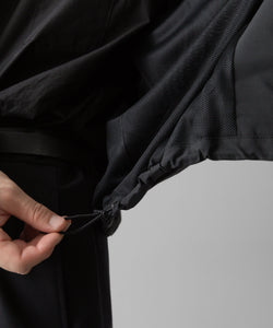 ssstein(シュタイン)の24AWコレクション WINDBREAKER STAND COLLAR JACKET - BLACK 公式通販サイトsession福岡セレクトショップ