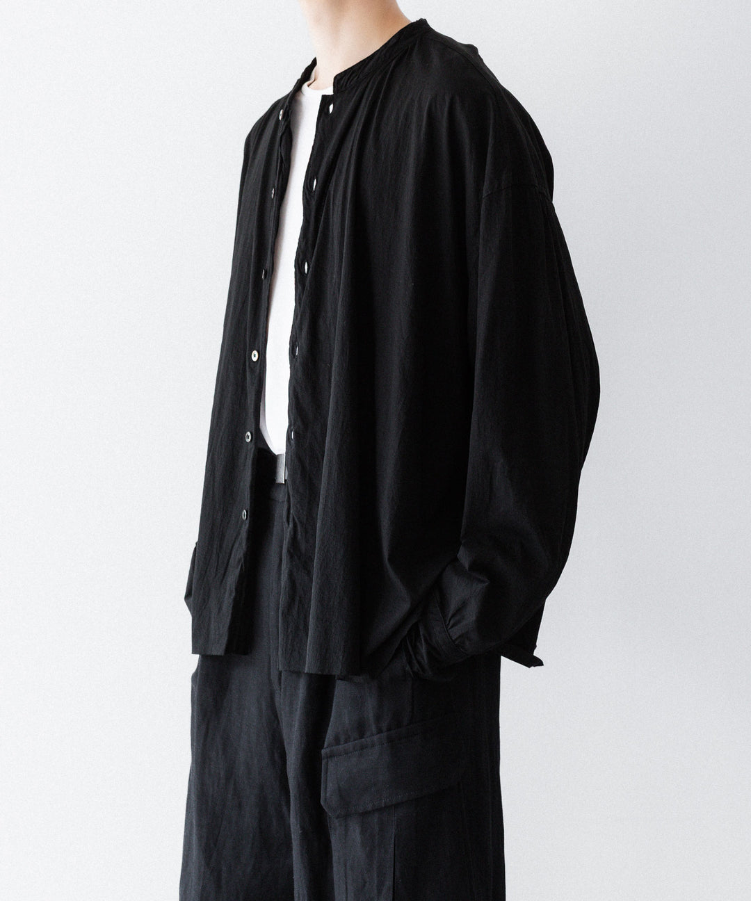 KANEMASA PHIL. カネマサフィルの46G ECLIPSE SHIRTのBLACK公式通販サイトsession福岡セレクトショップ