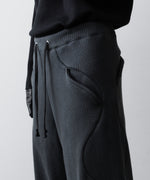 画像をギャラリービューアに読み込む, OPPOSE DUALITY-オポーズデュアリティのSUB ONG RIB SWEAT PANTSのBLACK公式通販サイトsession福岡セレクトショップ
