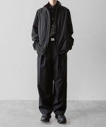 画像をギャラリービューアに読み込む, ssstein(シュタイン)の24AWコレクション WINDBREAKER STAND COLLAR JACKET - BLACK 公式通販サイトsession福岡セレクトショップ
