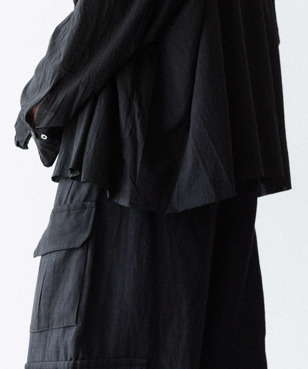 KANEMASA PHIL. カネマサフィルの46G ECLIPSE SHIRTのBLACK公式通販サイトsession福岡セレクトショップ