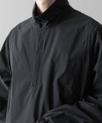 画像をギャラリービューアに読み込む, ssstein(シュタイン)の24AWコレクション WINDBREAKER NYLON HALF ZIP PULLOVER - BLACK 公式通販サイトsession福岡セレクトショップ
