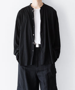 KANEMASA PHIL.】46G ECLIPSE SHIRT - BLACK | 公式通販サイト session