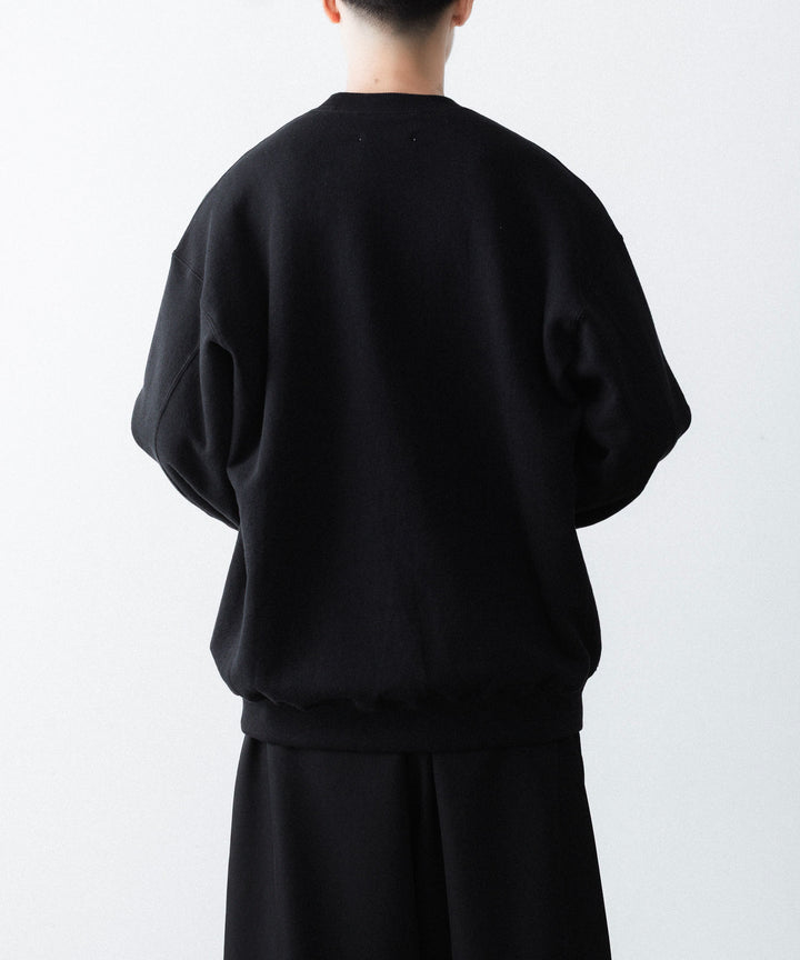 ssstein(シュタイン)の LOOPWHEEL COTTON SWEAT LS - BLACKの公式通販サイトsession福岡セレクトショップ