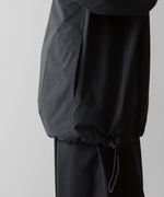 画像をギャラリービューアに読み込む, ssstein(シュタイン)の24AWコレクション WINDBREAKER NYLON HALF ZIP PULLOVER - BLACK 公式通販サイトsession福岡セレクトショップ
