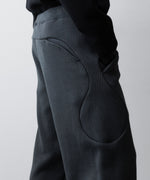 画像をギャラリービューアに読み込む, OPPOSE DUALITY-オポーズデュアリティのSUB ONG RIB SWEAT PANTSのBLACK公式通販サイトsession福岡セレクトショップ
