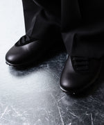 画像をギャラリービューアに読み込む, 【 SINE &amp; COSINE 】JOHAN / SNEAKER VIBRAM ZEGAMA - WASHED COW / BRUSHED SUEDE BLACK
