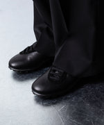 画像をギャラリービューアに読み込む, 【 SINE &amp; COSINE 】JOHAN / SNEAKER VIBRAM ZEGAMA - WASHED COW / BRUSHED SUEDE BLACK
