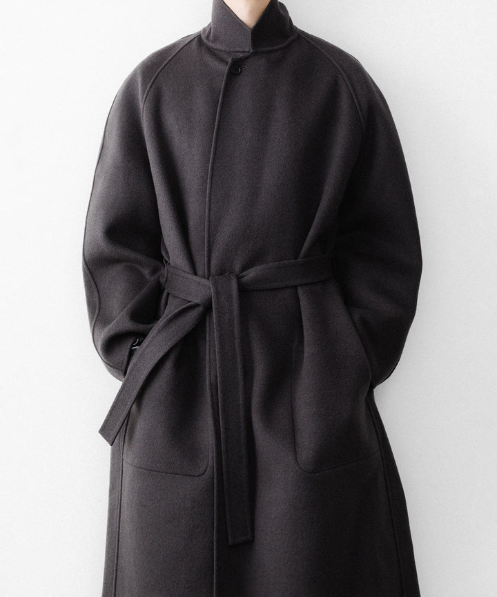 ssstein(シュタイン)のW/CA DOUBLE FACE NOTCH LAPEL COAT - GREY KHAKIの公式通販サイトsession福岡セレクトショップ