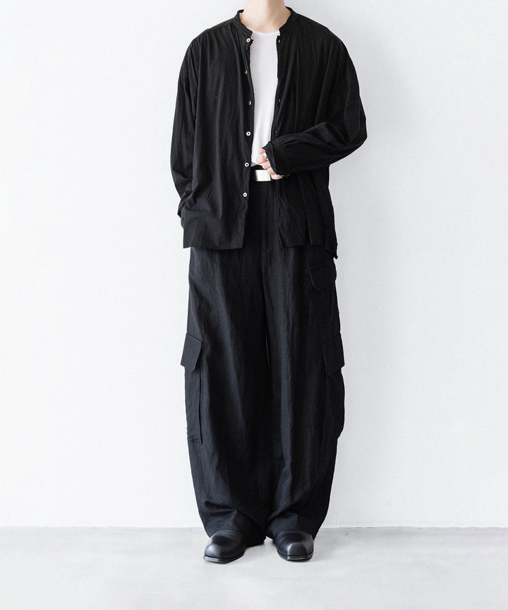 KANEMASA PHIL. カネマサフィルの46G ECLIPSE SHIRTのBLACK公式通販サイトsession福岡セレクトショップ