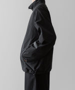 画像をギャラリービューアに読み込む, ssstein(シュタイン)の24AWコレクション WINDBREAKER NYLON HALF ZIP PULLOVER - BLACK 公式通販サイトsession福岡セレクトショップ
