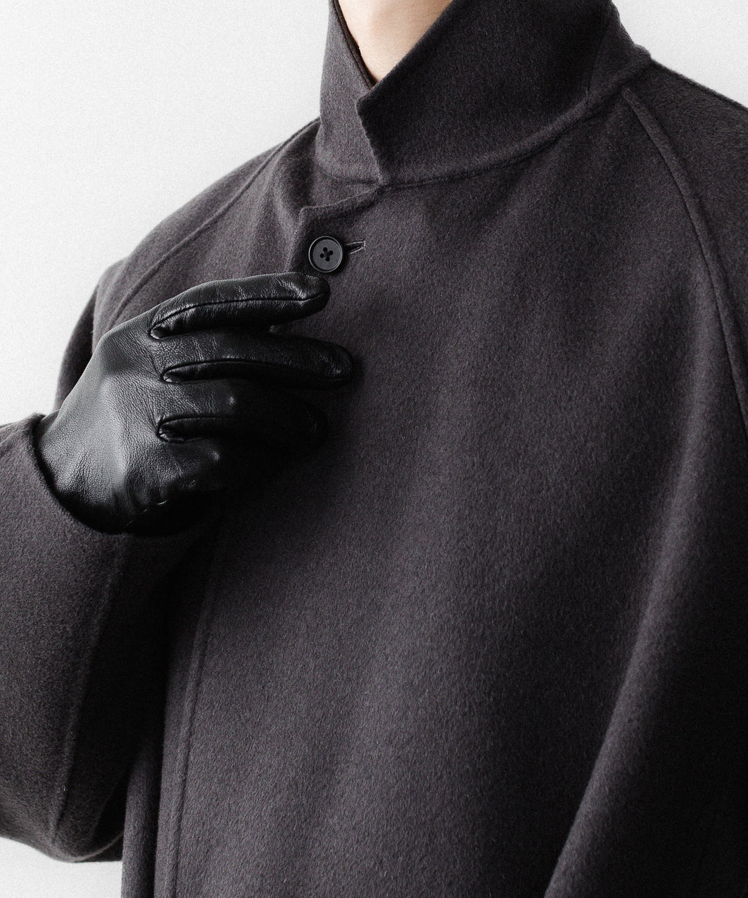 ssstein(シュタイン)のW/CA DOUBLE FACE NOTCH LAPEL COAT - GREY KHAKIの公式通販サイトsession福岡セレクトショップ