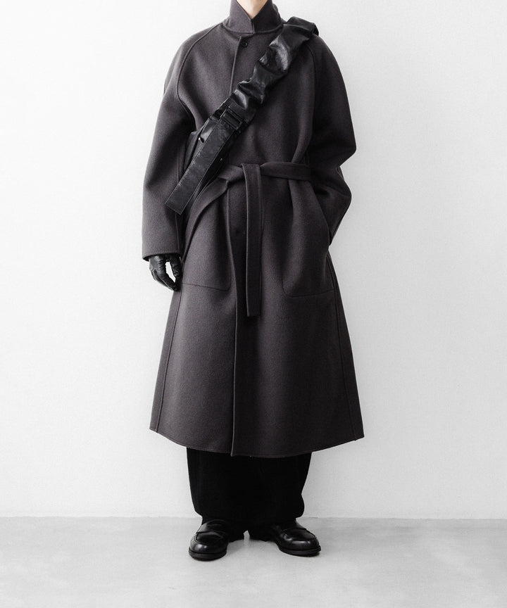 ssstein(シュタイン)のW/CA DOUBLE FACE NOTCH LAPEL COAT - GREY KHAKIの公式通販サイトsession福岡セレクトショップ
