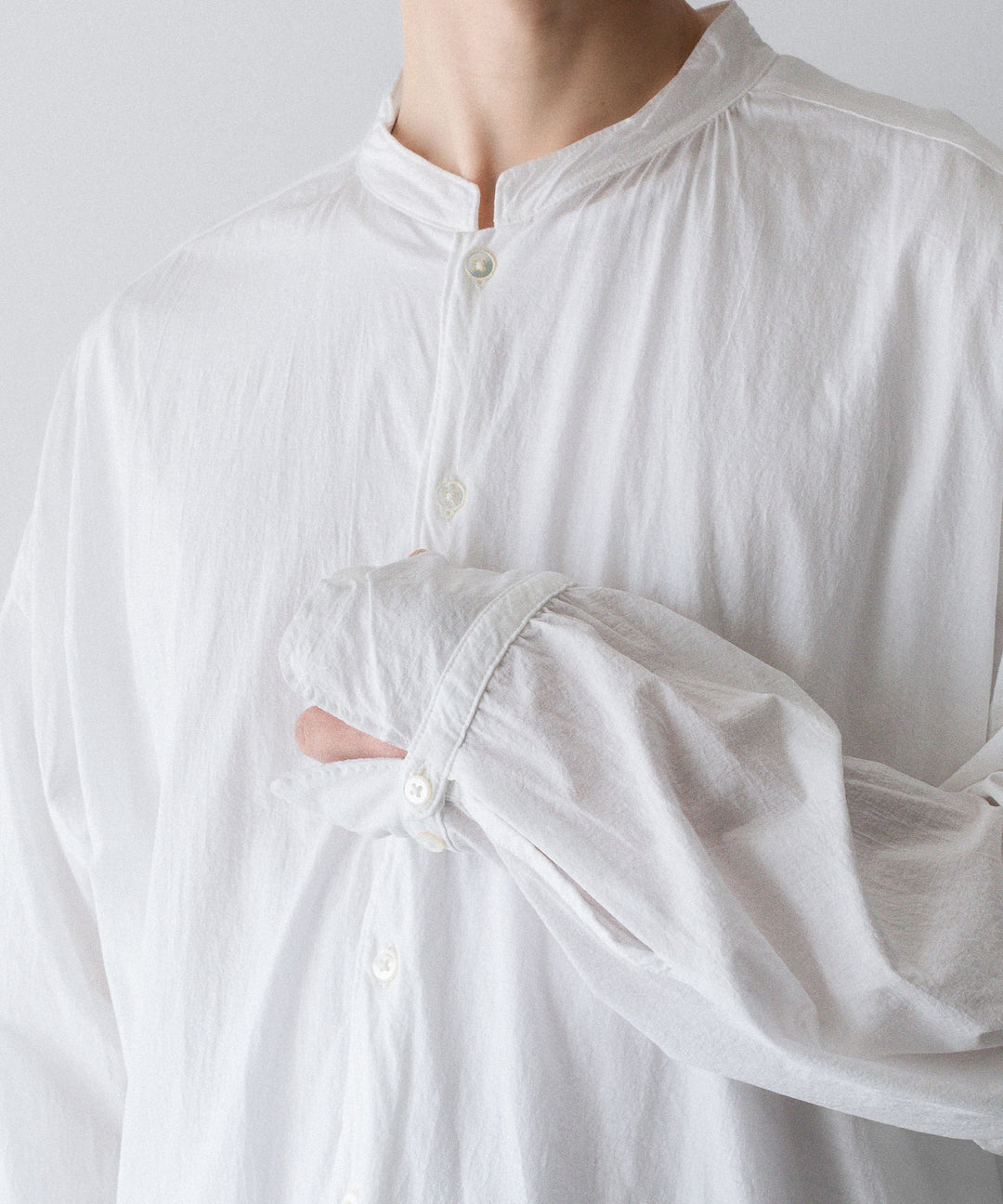 KANEMASA PHIL. カネマサフィルの46G ECLIPSE SHIRTのWHITE公式通販サイトsession福岡セレクトショップ
