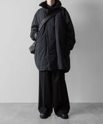 画像をギャラリービューアに読み込む, ssstein(シュタイン)の24AWコレクション PADDED MONSTER JACKET - BLACK 公式通販サイトsession福岡セレクトショップ
