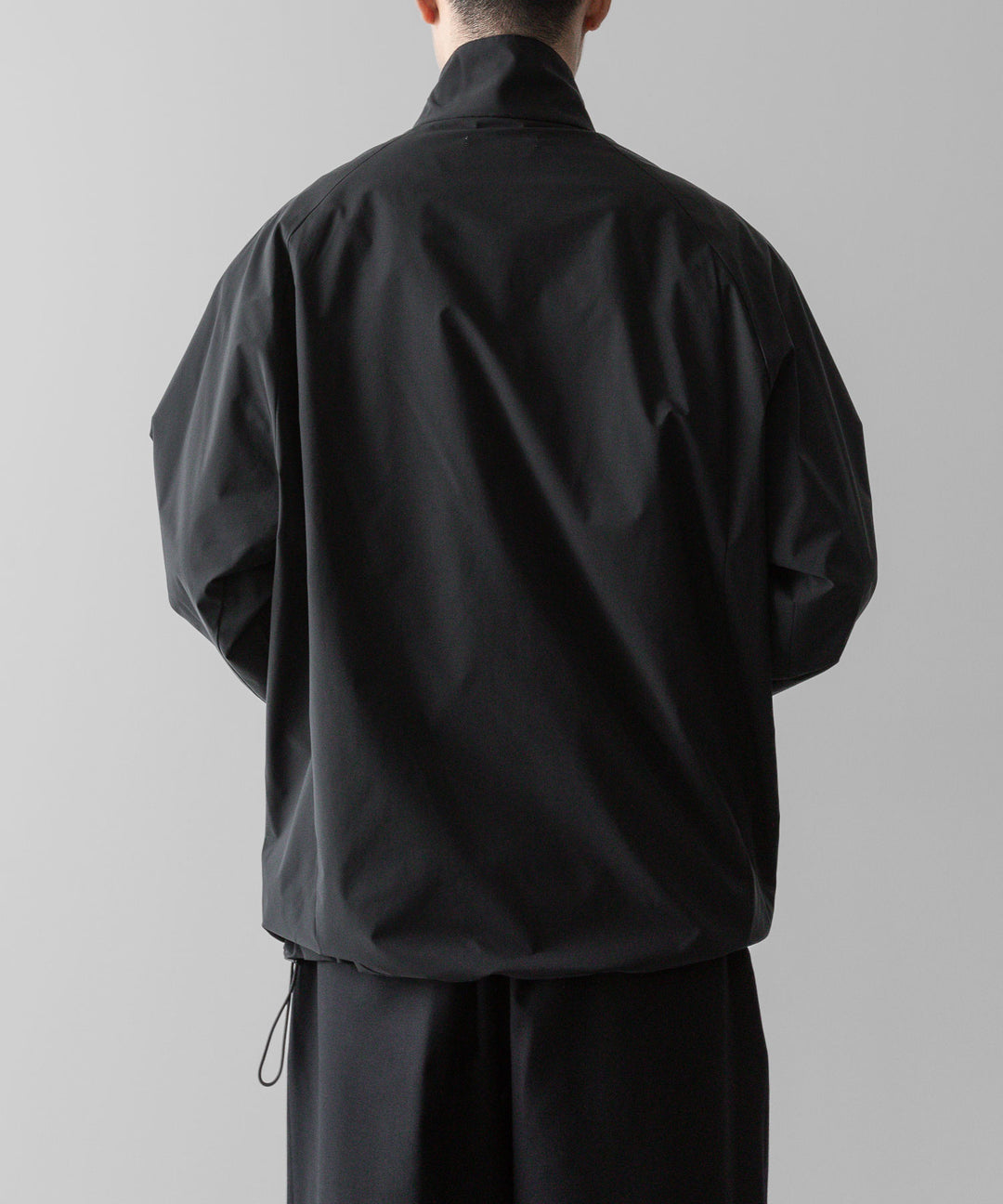 ssstein(シュタイン)の24AWコレクション WINDBREAKER NYLON HALF ZIP PULLOVER - BLACK 公式通販サイトsession福岡セレクトショップ