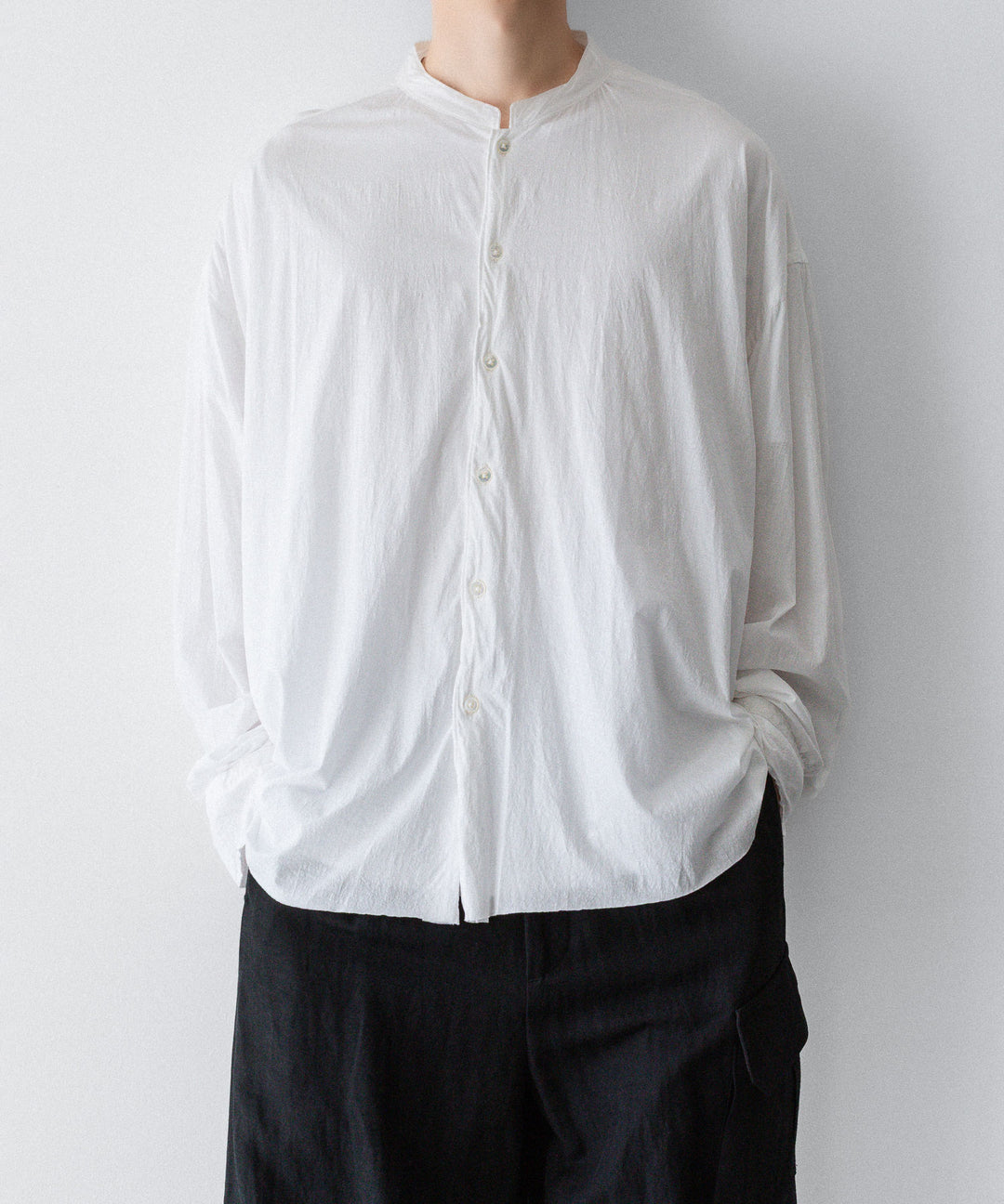 KANEMASA PHIL. カネマサフィルの46G ECLIPSE SHIRTのWHITE公式通販サイトsession福岡セレクトショップ