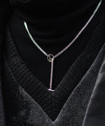 画像をギャラリービューアに読み込む, THE OBJECT - ザオブジェクトのWILL OB CLASP NECKLACEのSILVER公式通販サイトsession福岡セレクトショップ
