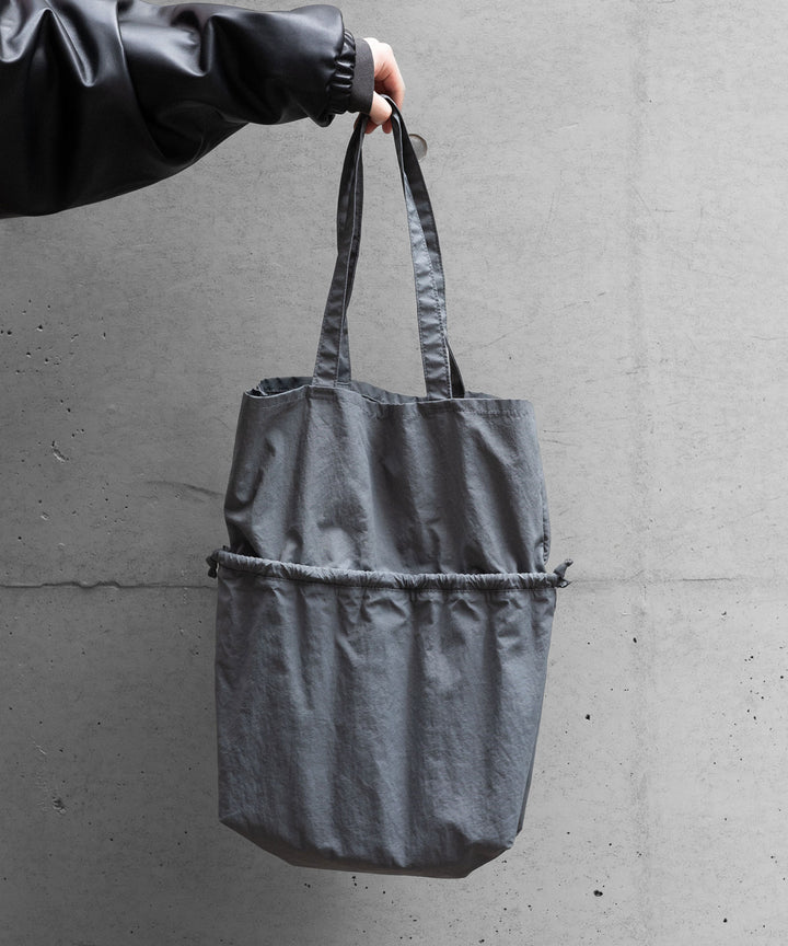 【KaILI】NOT COMPACT ECOBAG VD - TAKESUMI GRAY