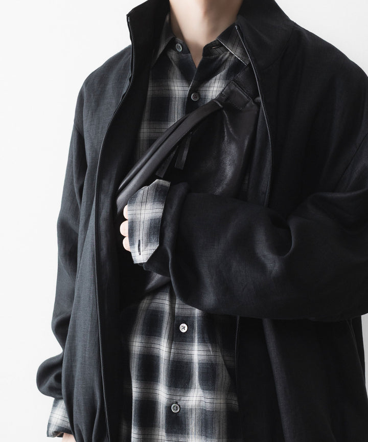 ssstein シュタインのLEATHER SLING BAGのBLACK 公式通販サイトsession福岡セレクトショップ
